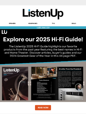 ListenUp - ListenUp's 2025 Hi-Fi Guide Is Here! 📖