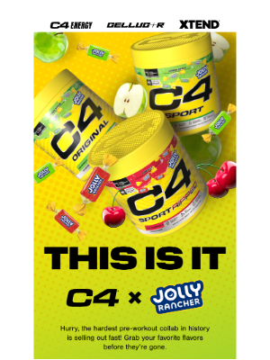 Cellucor - Unwrapped the new JOLLY RANCHER lineup yet?