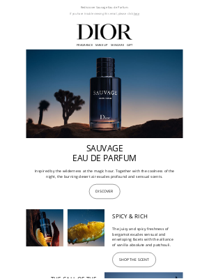 Dior (United Kingdom) - Iconic, spicy and rich