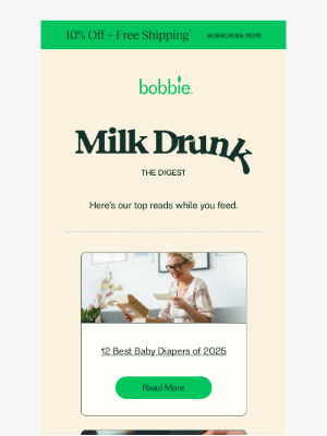 Bobbie - 12 best baby diapers of 2025