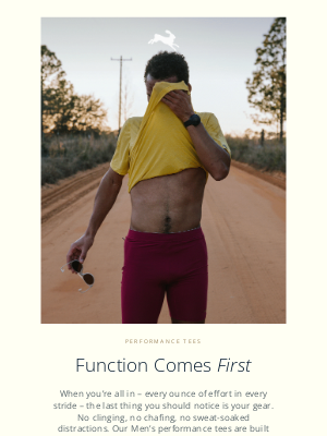 Tracksmith - Get Set for Sweat: Men's Technical Tees