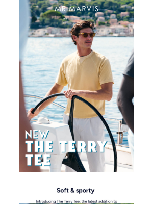 Mr Marvis - Introducing The Terry Tee