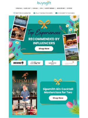 Buy A Gift (United Kingdom) - ✅ Influencer-Approved Experiences You'll Love