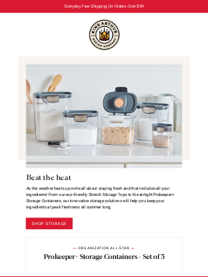 King Arthur Flour - Update Your Storage for Summer!