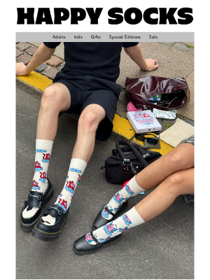 Happy Socks - It's Time for Cuteness Overload!