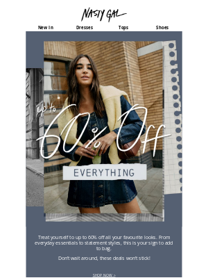 Nasty Gal (United Kingdom) - 60% Off? Yes Please 💌