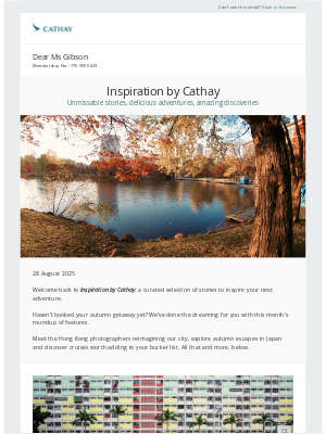 Cathay Pacific Airways - Inspiration by Cathay: Hong Kong photos you'll fall in love with