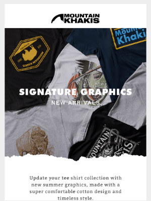Mountain Khakis - New Tees, Endless Style