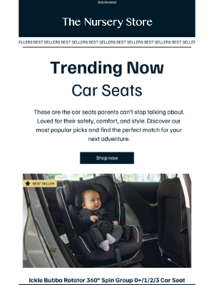 Online 4 Baby - Trending now: Parent-approved car seats✨