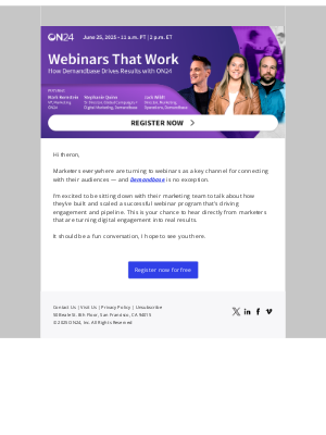 On3 Recruits - Join me for an inside look at Demandbase’s webinar success