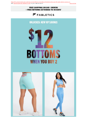 Fabletics - These are $12!