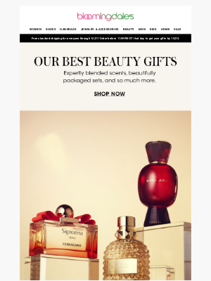 Bloomingdale's - Eau to joy: Our best beauty gifts 🎁