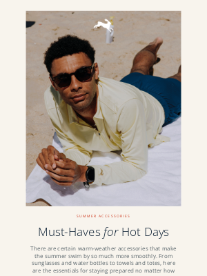 Tracksmith - Summer Solutions: For Long, Hot Days