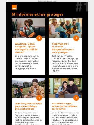 Orange (France) - 4 conseils essentiels pour surfer en toute sécurité sur Internet