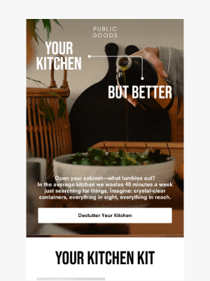 Public Goods - Your Kitchen Called – It's Craving Calm