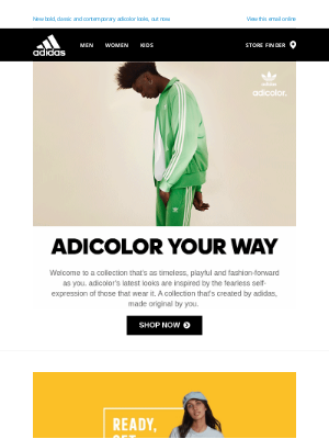 adidas email sign up