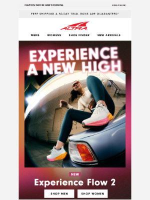 Altra Running - Experience A New High: Flow 2 drops now