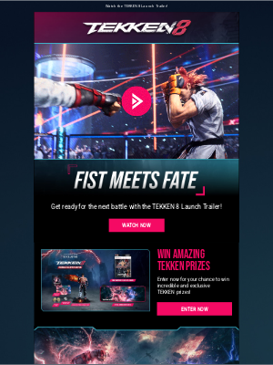 Bandai Namco - Action Explodes as Fist Meets Fate