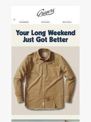 Grayers - Up to 70% Off Starts Now!