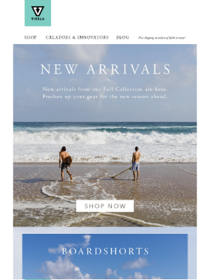 VISSLA - New Arrivals