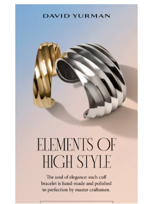 David Yurman - Striking Statements