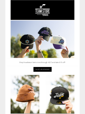 Utah Jazz - Shop Our Headwear Sale!