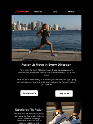 Newton Running - Fusion 2: Where Style Meets Performance