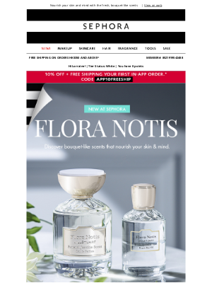 Sephora (Hong Kong) - 📣 Flora Notis has arrived!