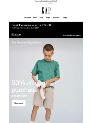 Hill City - Get new summer outfits + 50% off your purchase