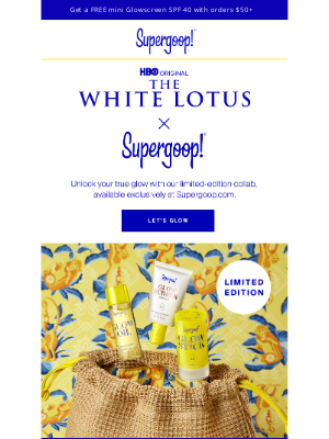 Supergoop! - NEW! The White Lotus x Supergoop!