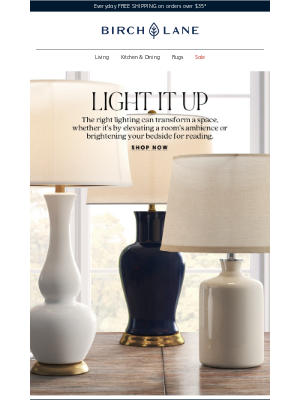 Birch Lane - Lighting choices: Brighten up your space