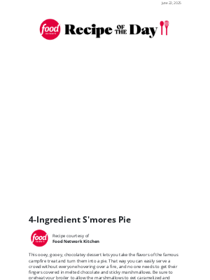 Food.com - 4-Ingredient S'mores Pie