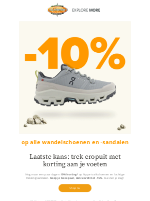 A.S.Adventure (Netherlands) - Je wil die 10% korting toch niet missen?