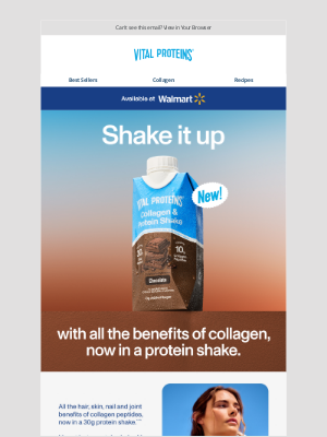 Vital Proteins - Introducing our new Collagen & Protein Shake