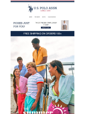 U.S. Polo Assn. - ☀️ Hot Deals + Cool Gifts = Summer Style Win!