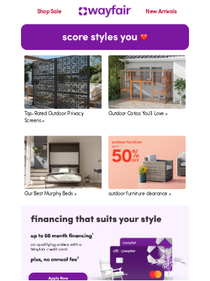Wayfair - OUTDOOR PRIVACY SCREENS you'll love!!