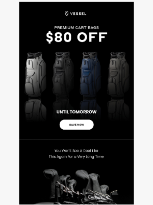 VESSEL - LAST CHANCE | To Save On Best-Selling Cart Bags