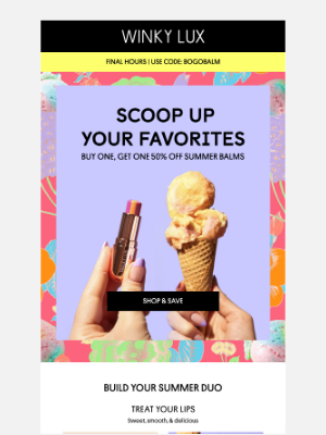 Winky Lux - Last Chance: BOGO 50% OFF Lip Balm 💋