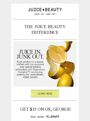 Juice Beauty - Discover The Juice Beauty Difference💧