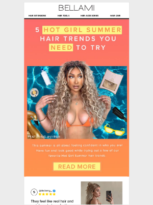 BELLAMI Hair - 👙 5 Hot Girl Summer Hairstyles You NEED to Try 🔥