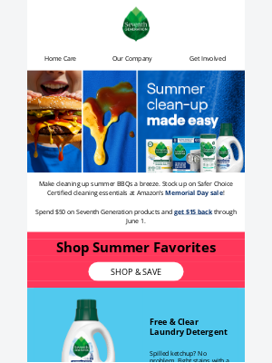 Seventh Generation - Shop the Memorial Day sale 🌞