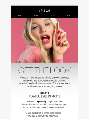 Stila Cosmetics - Get the Look: Bold & Beautiful with Stila