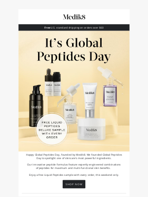 Medik8 - Global Peptide Day Has Arrived