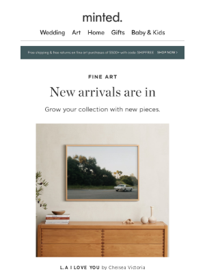 Minted - New art prints are here!