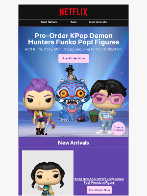 Netflix - Don't Miss KPop Demon Hunters Funko Pop! Figures