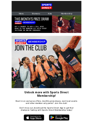 Bob's Stores - Unlock your Sports Direct Membership 📲