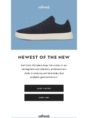 Allbirds - Time-Sensitive Styles ⌛