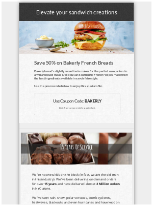 MaxDelivery - 🔥 Elevate your burger recipe with 50% off 🍔