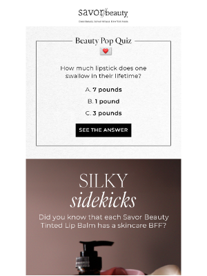 Savor Beauty + Spa - Open For a Silky Surprise…