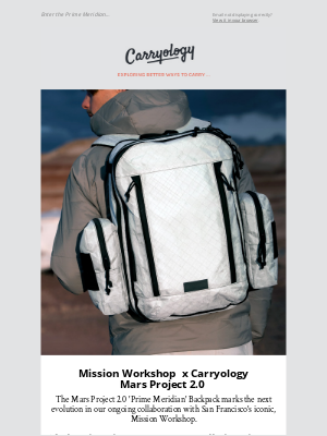 Carryology - 🚀 MW x Carryology Mars 2.0 🚀